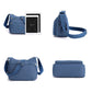 🥳💞73K+ SOLD🔥Last Day Sale 60% Off👜Lightweight Waterproof Nylon Messenger Bag – Multi Compartments🎁