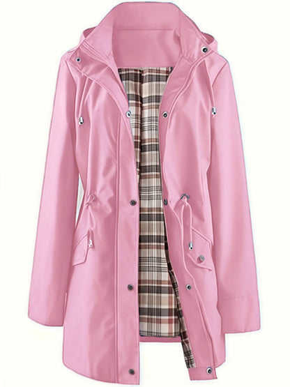 🔥Last Day Sale 60% OFF⏰🧥🌧️Ultimate Plaid Waterproof Jacket for Women🍃