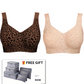 🏆LAST DAY SALE 50% OFF 🔥Super Firming Wirefree Jelly Bra with Leopard Print 👍