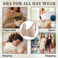 ⏰Final Day Clearance 65% Discount 🎁Only $13.33 Per Piece-Support Seamless Striped Bra, Wire-Free Breathable Everyday Bra
