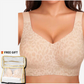 🏆LAST DAY SALE 50% OFF 🔥Super Firming Wirefree Jelly Bra with Leopard Print 👍