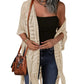 🔥This Week's Special Price:$29.99!!😍Women’s Oversized Knit Cardigan – Lightweight Crochet Tassel Kimono for Spring & Summer 🌸 Free Gift 1 Pair of Sunglasses