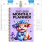 🐮 LIMITED-TIME 50% OFF! ✨ 2026–2030 Monthly Planner — Cute Highland Cow 5-Year Calendar, Large Monthly Blocks 📔