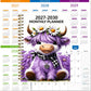 🐮 LIMITED-TIME 50% OFF! ✨ 2026–2030 Monthly Planner — Cute Highland Cow 5-Year Calendar, Large Monthly Blocks 📔