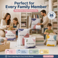 ⏳LAST DAY SALE ONLY $14.99!🏆🧳No‑Pump Vacuum Storage Bags – Press & seal, no pump needed. Saves 80% space, keeps clothes dry & dust‑free. Perfect for bulky bedding & off‑season gear. 🛏️🗄️