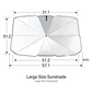 🔥Last Day 50% OFF - 2026 Upgraded Car Windshield Sun Shade Umbrella