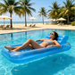 🚨Free Shipping Portable Inflatable Tanning Float Pool Leisure Lounger