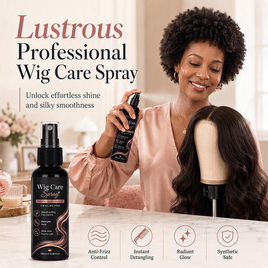 ✨ LIMITED-TIME 50% OFF! 💦 Multi-Purpose Wig Care Spray – Anti-frizz & anti-static, easy detangling, no sticky residue, ideal for daily wig maintenance 🧴