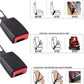 ✅Buy More Save More!💲 Universal Car Seat Belt Buckle Clips, Simple Plug & Use🚗