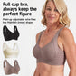 ⏰Final Day Clearance 65% Discount 🎁Only $13.33 Per Piece-Support Seamless Striped Bra, Wire-Free Breathable Everyday Bra