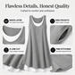 ⏰Last Day Sale 60% OFF💃Women's Casual Loose Sleeveless Fake Two Piece Tank Dress