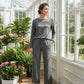 🥳💞50K+ SOLD⏳Limited-time 60% off⏰Women's Crew Neck Top & Drawstring Pants Set👚👖
