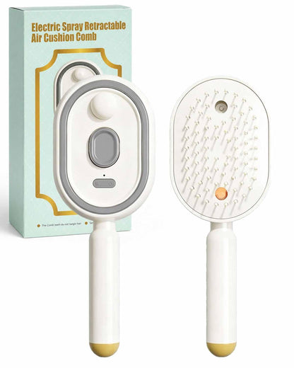 📢📢50 %  OFF !! ⏰Electric Spray & Massage Hair Brush✨🔥