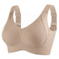 ⏰Final Day Clearance 65% Discount 🎁Only $13.33 Per Piece-Support Seamless Striped Bra, Wire-Free Breathable Everyday Bra