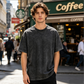 🔥50% OFF Half Price 👕Vintage Wash Oversized T-Shirt Casual Loose Daily Top