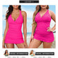 ⏰Limited Half Off🌊 Deep V‑Neck Ruched Back Swimsuit｜Women’s Stylish Pool Swimwear