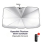 🔥Last Day 50% OFF - 2026 Upgraded Car Windshield Sun Shade Umbrella