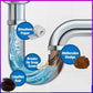 🔥Hot Sale🔥Sink and Drain Cleaner, Fast Dissolve Hair Grease Clogs, Odor Neutralizing Pipe Dredge Safe for Kitchen, Bathtub, Shower Drains