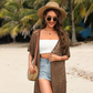 🔥This Week's Special Price:$29.99!!😍Women’s Oversized Knit Cardigan – Lightweight Crochet Tassel Kimono for Spring & Summer 🌸 Free Gift 1 Pair of Sunglasses