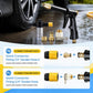 💪BUY 2 GET 1 FREE!!🏆High-Pressure Water Jet Gun💦Ergonomic Grip • Booster Nozzle • Hose Included-Powerful Car Wash🚗 Garden Watering🌻Effortless to Use!👍