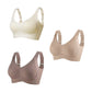 ⏰Final Day Clearance 65% Discount 🎁Only $13.33 Per Piece-Support Seamless Striped Bra, Wire-Free Breathable Everyday Bra