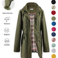 🔥Last Day Sale 60% OFF⏰🧥🌧️Ultimate Plaid Waterproof Jacket for Women🍃