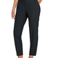 ⏳LIMITED OFFER 70%OFF🌞Women’s Fitted High-Waisted Zip-Pocket Trousers - 👖Lightweight, Breathable, Soft 26"/27" Ankle Pants with Zipper Pockets