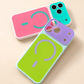 🔥Summer Hot Sale - ONLY ＄16.99!!⚡50K+ SOLD!🌈Dopamine Color Block MagSafe Case – Ultra-Slim Matte Hard PC Cover for iPhone 17 Pro Max