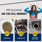 🔥Hot Sale🔥Sink and Drain Cleaner, Fast Dissolve Hair Grease Clogs, Odor Neutralizing Pipe Dredge Safe for Kitchen, Bathtub, Shower Drains