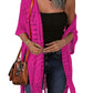 🔥This Week's Special Price:$29.99!!😍Women’s Oversized Knit Cardigan – Lightweight Crochet Tassel Kimono for Spring & Summer 🌸 Free Gift 1 Pair of Sunglasses