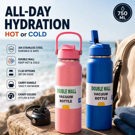 💥Limited Time 50% Off! ❄️Portable heat preservation you can hold! 🔥Premium Stainless Steel Insulated Tumbler