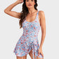 👙Last Day Sale 49% OFF💃Women's One Piece Tummy Control Tie Knot Swimsuit