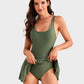 👙Last Day Sale 49% OFF💃Women's One Piece Tummy Control Tie Knot Swimsuit