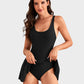 👙Last Day Sale 49% OFF💃Women's One Piece Tummy Control Tie Knot Swimsuit