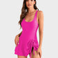 👙Last Day Sale 49% OFF💃Women's One Piece Tummy Control Tie Knot Swimsuit