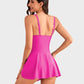 👙Last Day Sale 49% OFF💃Women's One Piece Tummy Control Tie Knot Swimsuit
