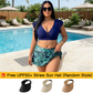 ⏰Last Day Sale 65% OFF Tropical Print Skirted Two Piece Swimsuit Quick Dry Beach Bathing Suit(💕Buy 2 Save Extra 10%& 📦Free Shipping)