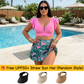 ⏰Last Day Sale 65% OFF Tropical Print Skirted Two Piece Swimsuit Quick Dry Beach Bathing Suit(💕Buy 2 Save Extra 10%& 📦Free Shipping)