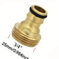 📢📢50% OFF !! 🔥🔥🔥Buy 2 Get 1 Free⏰3/4" Brass Quick Connect Fittings for Water Hose