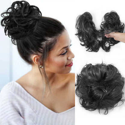 ⏳TIME-LIMITED 50% OFF STEAL ✨ Messy Side Comb Bun, No Fuss Quick Hairstyle Hack