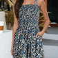 ⏰Hot Sale - 50% Off💃 Floral Print Sleeveless Shorts Jumpsuit with Pockets