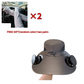 💥💥Free Shipping! 🎁Hot Sale 50%OFF💖Ultralight Solar Fan Sun Hat+💥Get Free 2 Pairs of Ice Silk UV Protection Arm Sleeves