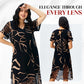 🔥60% OFF Half Price 💝✨Flowy V-Neck Printed Long Dress Loose Casual Maxi Dress Summer Beach Vacation Outfit