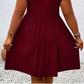 ✨LIMITED-TIME 50% OFF! 👗 Plus Size Women's V-Neck Ruffle Trim Dress, Soft Fabric Flattering Casual Party Dress for All Occasions