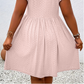 ✨LIMITED-TIME 50% OFF! 👗 Plus Size Women's V-Neck Ruffle Trim Dress, Soft Fabric Flattering Casual Party Dress for All Occasions