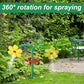 🔥50% OFF 🌼🚿Dancing Daisy Garden Sprinkler💦, Auto Rotating Flower Shape Lawn Water Sprayer, Wide Coverage Gentle Water Spray for Yard Gardening & Kids Summer Water Fun