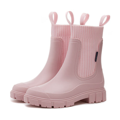 ⌛Limited Time Sale 50% OFF🔥🥾💦Waterproof Non-Slip Thick Sole Mid-Calf Boots🎁