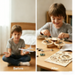 🎁🔥 HOT SALE 50%OFF 🔥🧩 DIY Wooden Drone Building Kit 🚁🎁Free "Reasons Why I Love You" Wooden Heart Puzzle Ornament