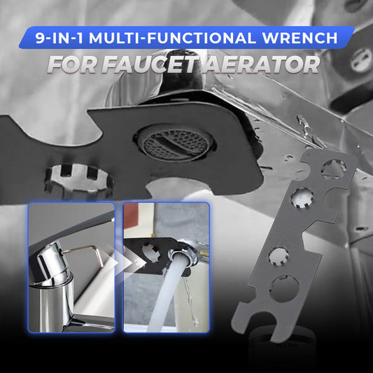 🚨Limited Time 50% Off 🔧9-in-1 Multi-Function Faucet Aerator Wrench