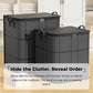 🗄️Limited Time Offer $15.99! 🛏️Large Capacity Dust-Proof Bedding Storage Bag, Heavy Duty Foldable Comforter Clothes Organizer with Handles